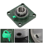 findmall UCF208-24 Pillow Block Bearing 1-1/2" 4-Bolt