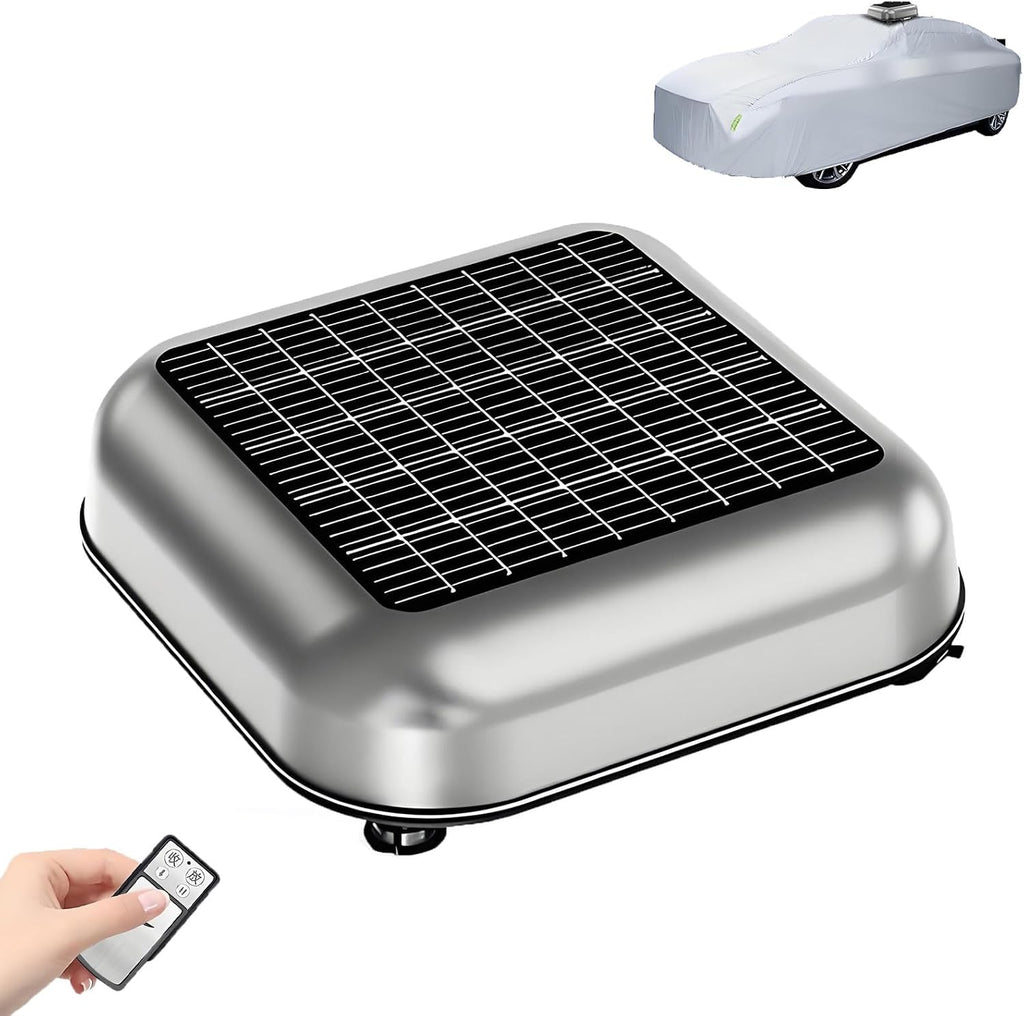 Automatic Car Cover Waterproof All Weather with Anti Theft System and Remote Control, Solar Panel Smart Car Cover