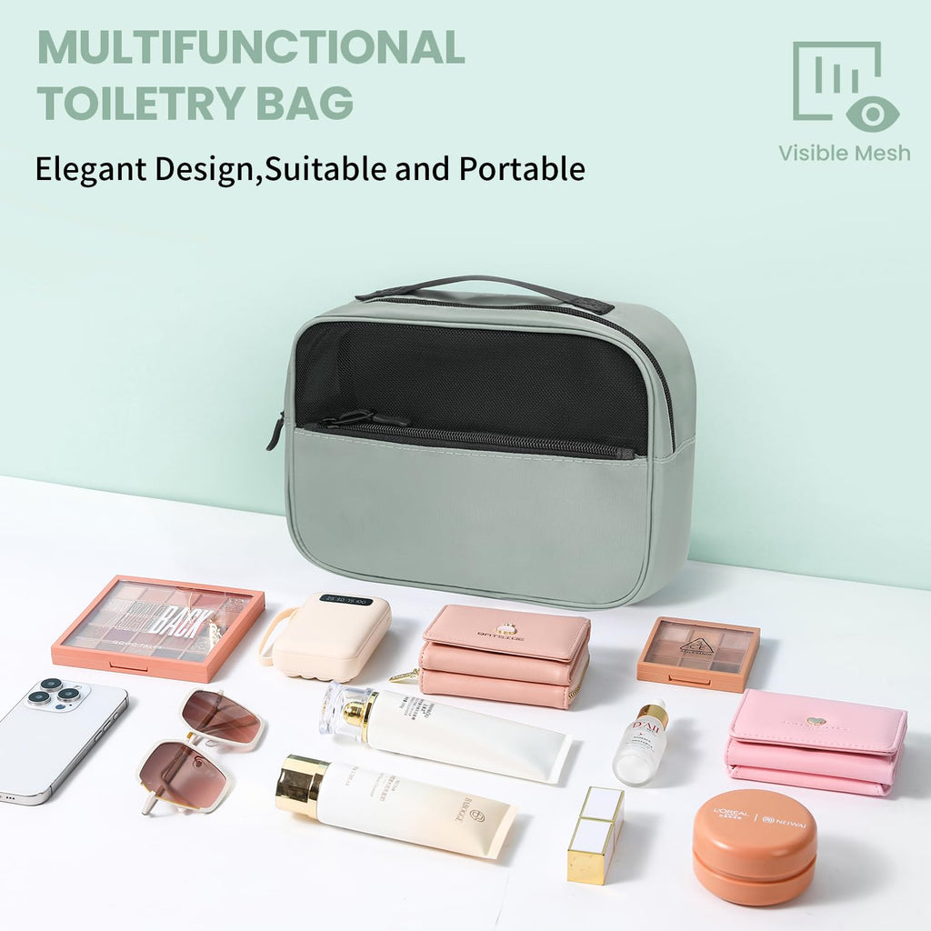 Mesh Packing Cubes for Travel, Durable Luggage Organizer with Sturdy Material and Double Zippers, Comprehensive Set