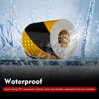Car Reflective Twill Tape, 3.94 Inch x 16.4 FT Heavy Duty Waterproof Warning Safety Sticker, Strong Adhesive Night