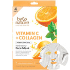 Vitamin C + Collagen Sheet Mask with Vitamin E - 4-Pack