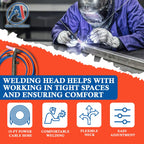 AMERIARC TIG Welding Torch Flex Head, 200Amp Air-Cooled WP-26FV TIG Torch