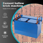 Concrete Block Making Machine for Construction, 110V 550W Hollow Block Making Machine, 2 Holes Brick Size 15.74 *