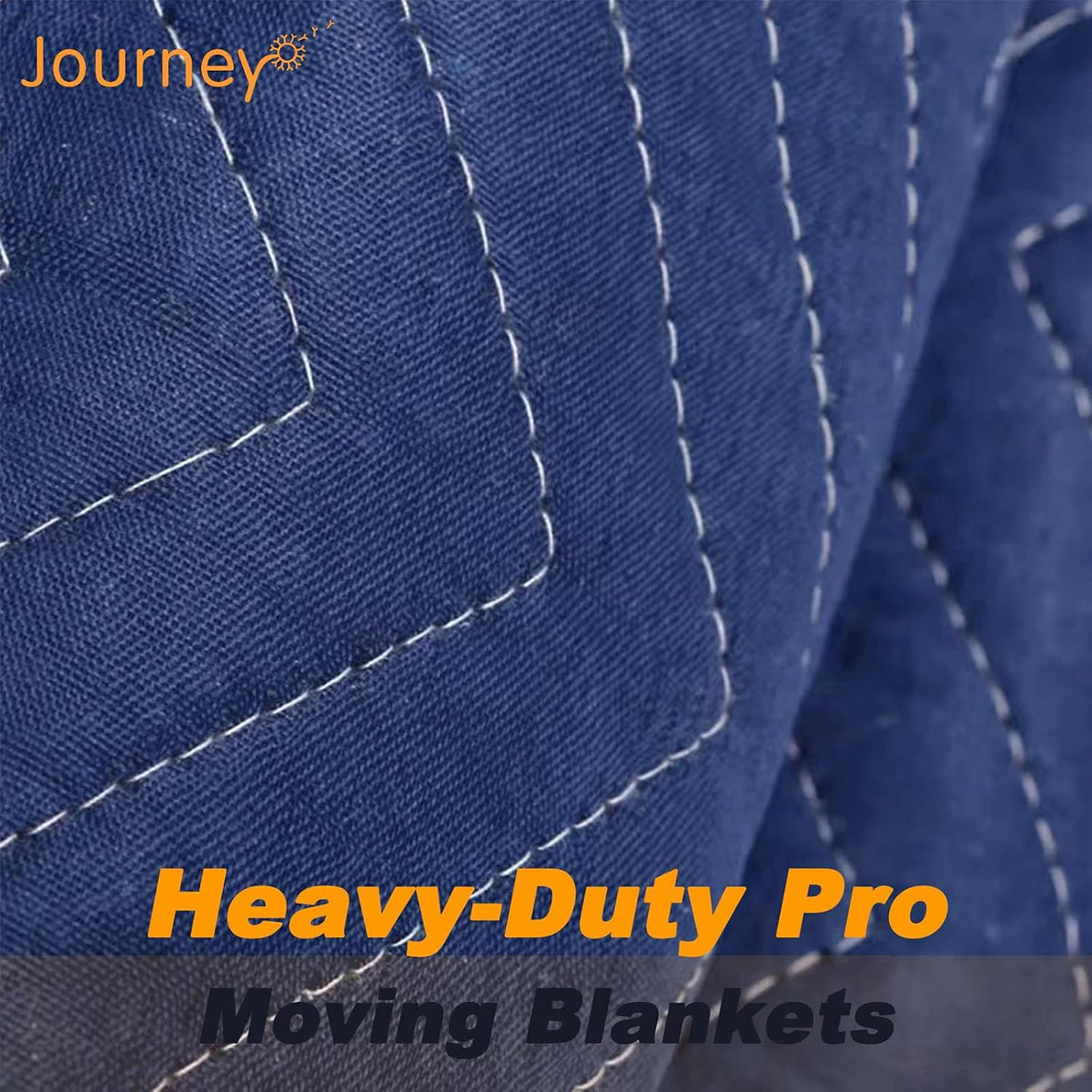 Padded Moving & Packing Blankets-Heavy Duty Pro - 80" x 72" (90lb/dz Weight) - Furniture Shipping Pads for Moving and