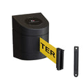Crowd Control Warehouse WMB-220 Wall Mount Retractable Belt Barrier, 15 Ft