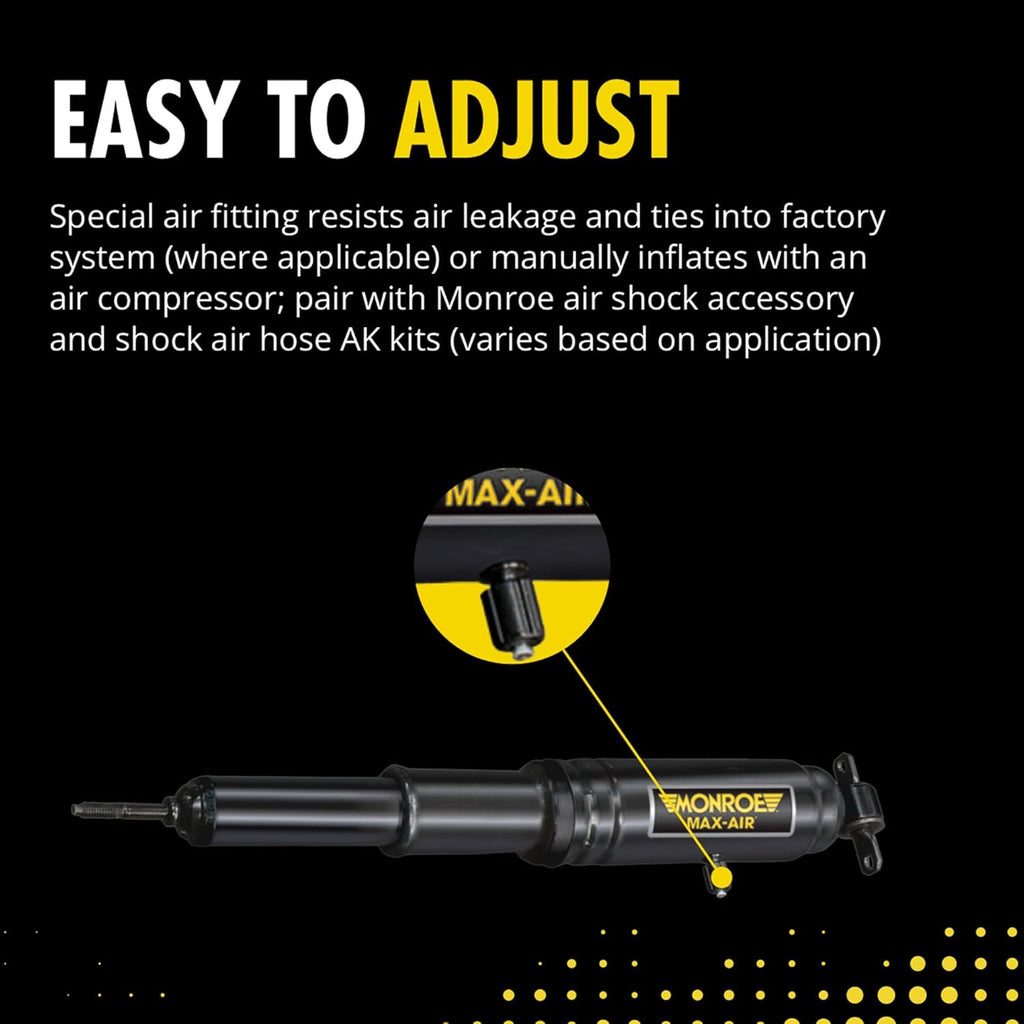 Monroe Max-Air MA837 Air Adjustable Air Shock Absorber Pack of 2 for Ram 1500