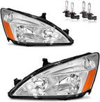 Headlights Assembly for 2003-2007 Honda Accord Sedan/Coupe
