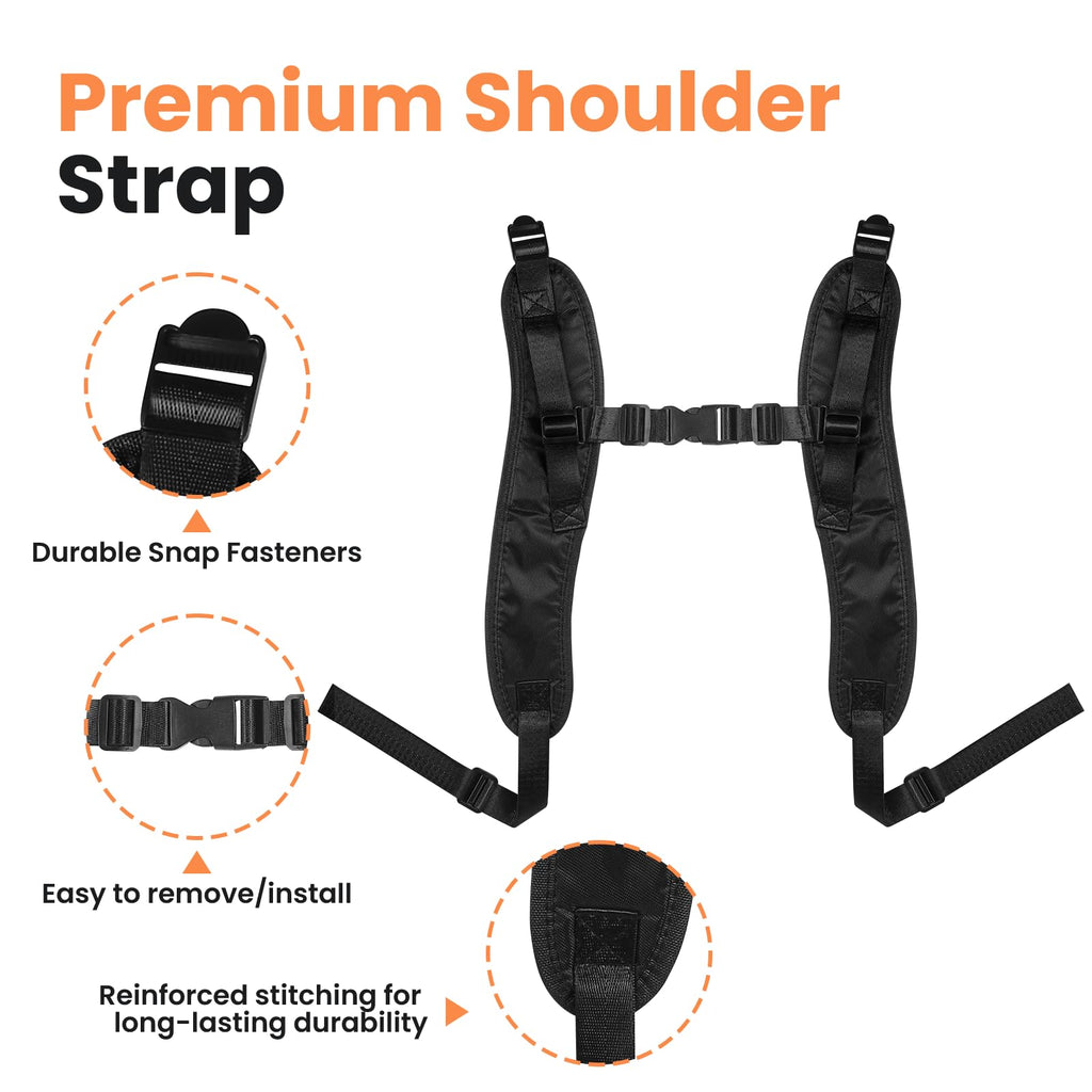 Zookpr Backpack Vacuum Cleaner Shoulder Strap PV100 Replacement for Proteam