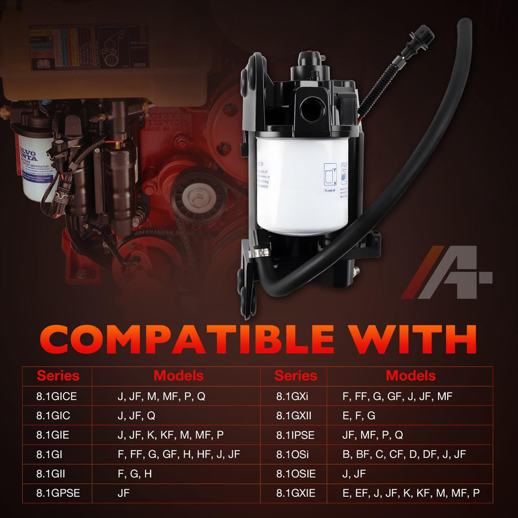 Fuel Pump Assembly Compatible with Volvo Penta 8.1 Series Marine Engine