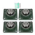 findmall UCF208-24 Pillow Block Bearing 1-1/2" 4-Bolt