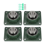 findmall UCF208-24 Pillow Block Bearing 1-1/2" 4-Bolt