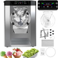 2000W Commercial Ice Cream Machine, 4.8-6.4 gal/H Single Flavor Countertop Hard Serve Ice Cream Maker, Hard Ice Cream