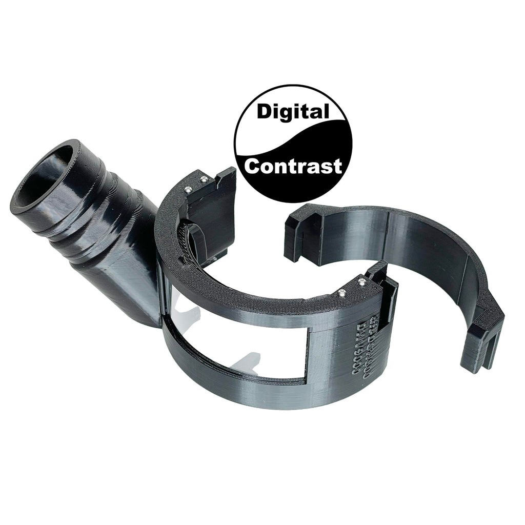 DigitalContrast Hose Adapter, Fits DeWalt DCW600 Cordless Router, Large Window (Fits DWV9000)