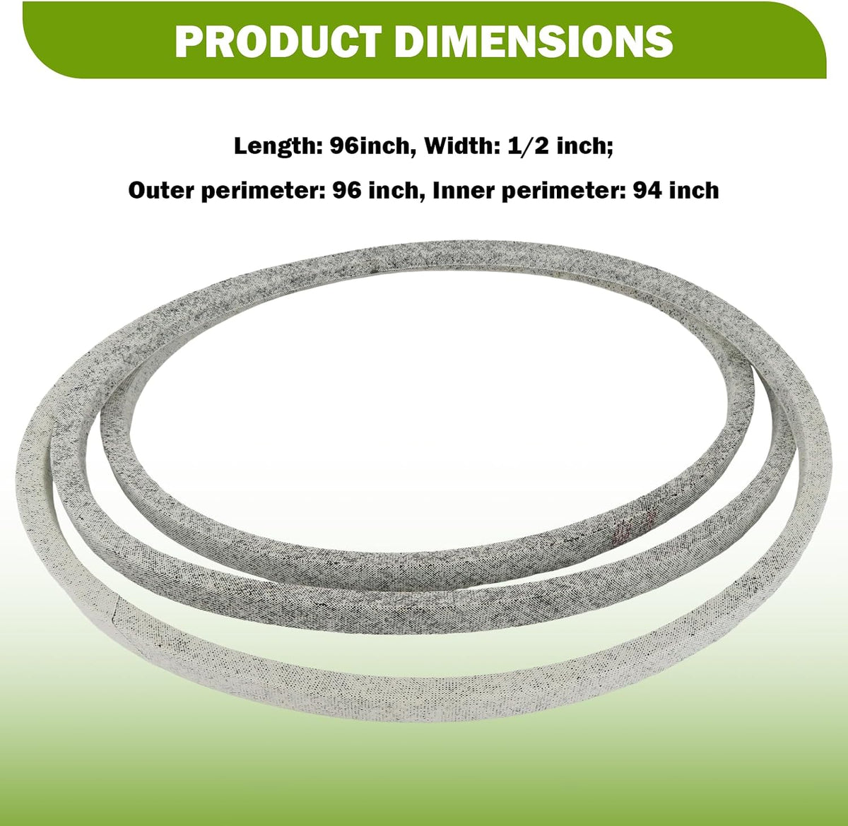 42" Deck Drive Belt for Murray M155-42, M15542, M175-42, M1642, M195-42