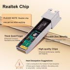 4Pack 10Gb SFP+ to RJ45 Ethernet Transceiver, 10Gbase-T Copper SFP Module
