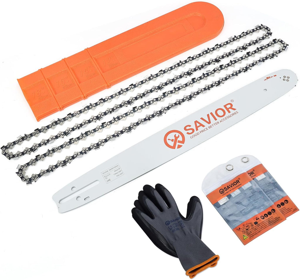 Savior 18" Chainsaw Bar and Chain Combo .325" .050" 72DL for Husqvarna 440