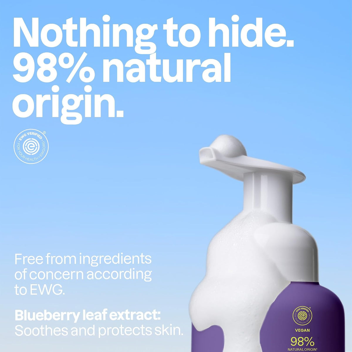 ATTITUDE Foaming Hand Soap for Kids, EWG Verified, Vanilla & Pear, 10 oz