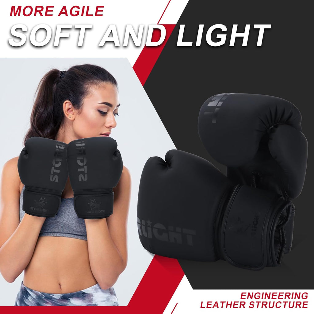 Boxing Gloves for Men Women, Sparring Training Punching MMA Kickboxing Boxing Gloves, Heavy Bag Workout Gloves for