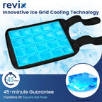 Knee Ice Pack Wrap for Meniscus Tear, ACL, 45-Min Cold Therapy