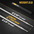 TOOLIOM E7018 Welding Rod Low-Hydrogen Stick Electrodes, 1/8" 2LB