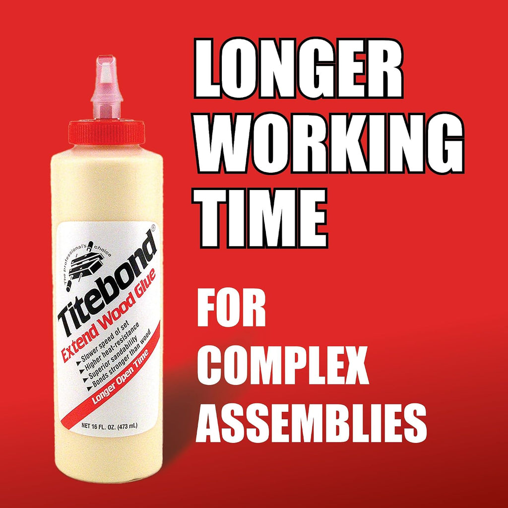 Extend Wood Glue 16 Oz. – Slow-Set Adhesive – 9104