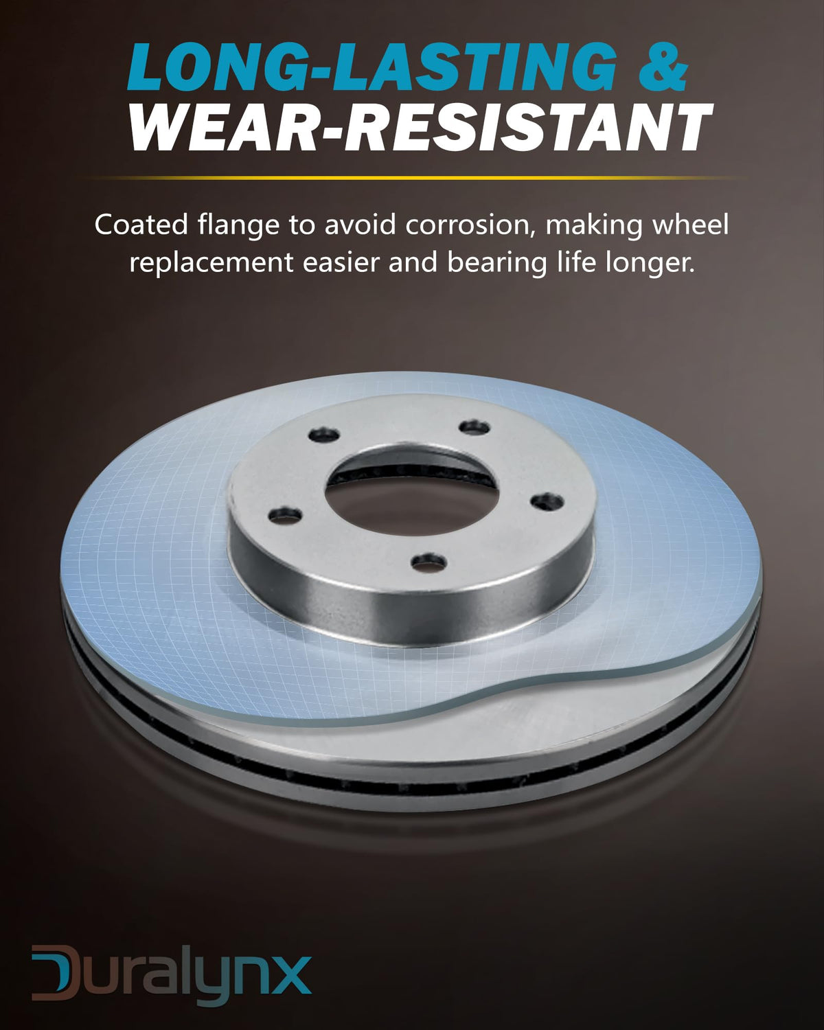 DURALYNX 11.81" Brake Kit, Front Compatible with Hyundai Sonata 2011-2015