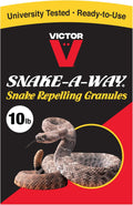 Snake-A-Way Outdoor Snake Repellent Granules for Yard, 10 lb Bag | EPA-Registered Pest Control, Repels Venomous and