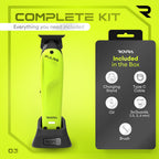 Cordless T-Blade Liner Trimmer for Men, Zero-Gap Line Up Outliner