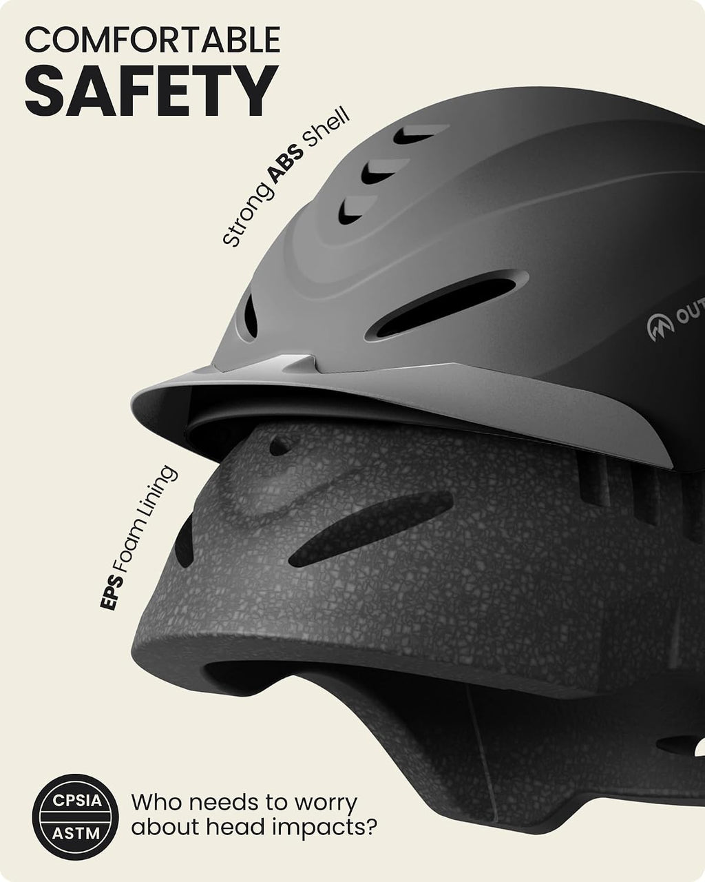 Equestrian Helmet, Breathable Horse Riding Helmet with Visor