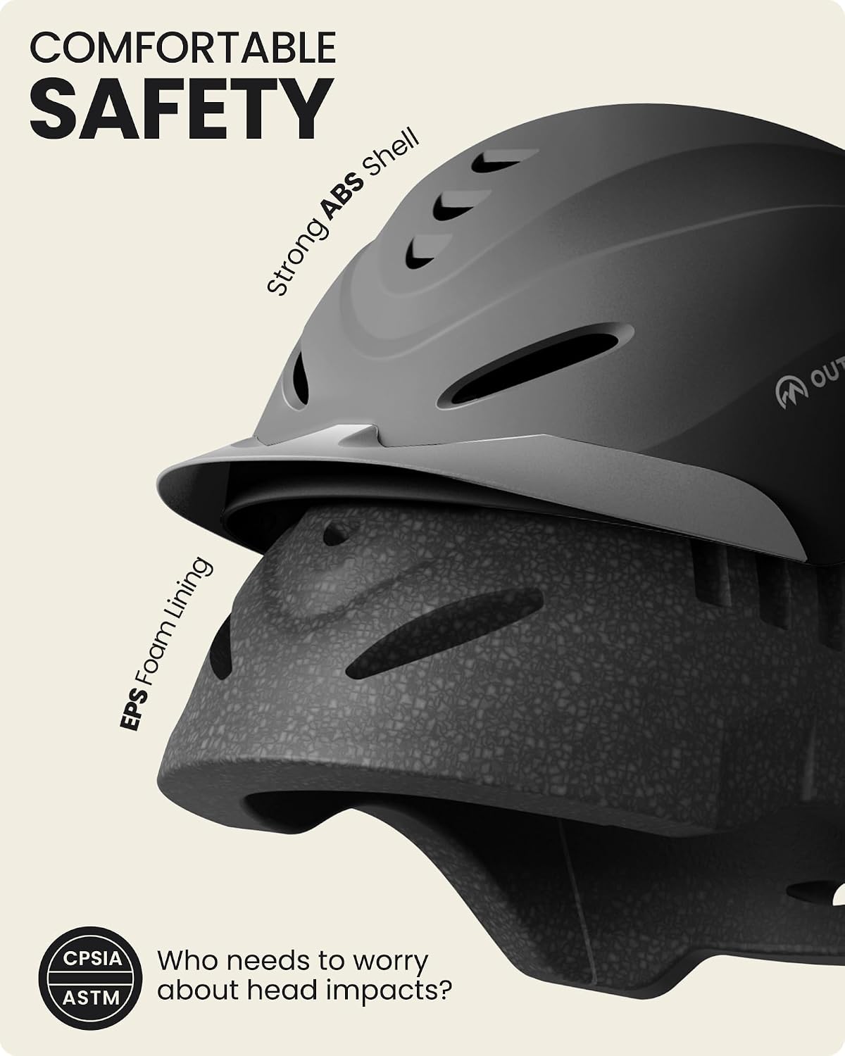 Equestrian Helmet, Breathable Horse Riding Helmet with Visor