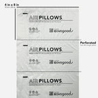 AirPillows 300 Count Premium Prefilled Air Bubbles for Package Shipping | 6 CuFt, 44 Gal, 4x8-In Ea | Better than