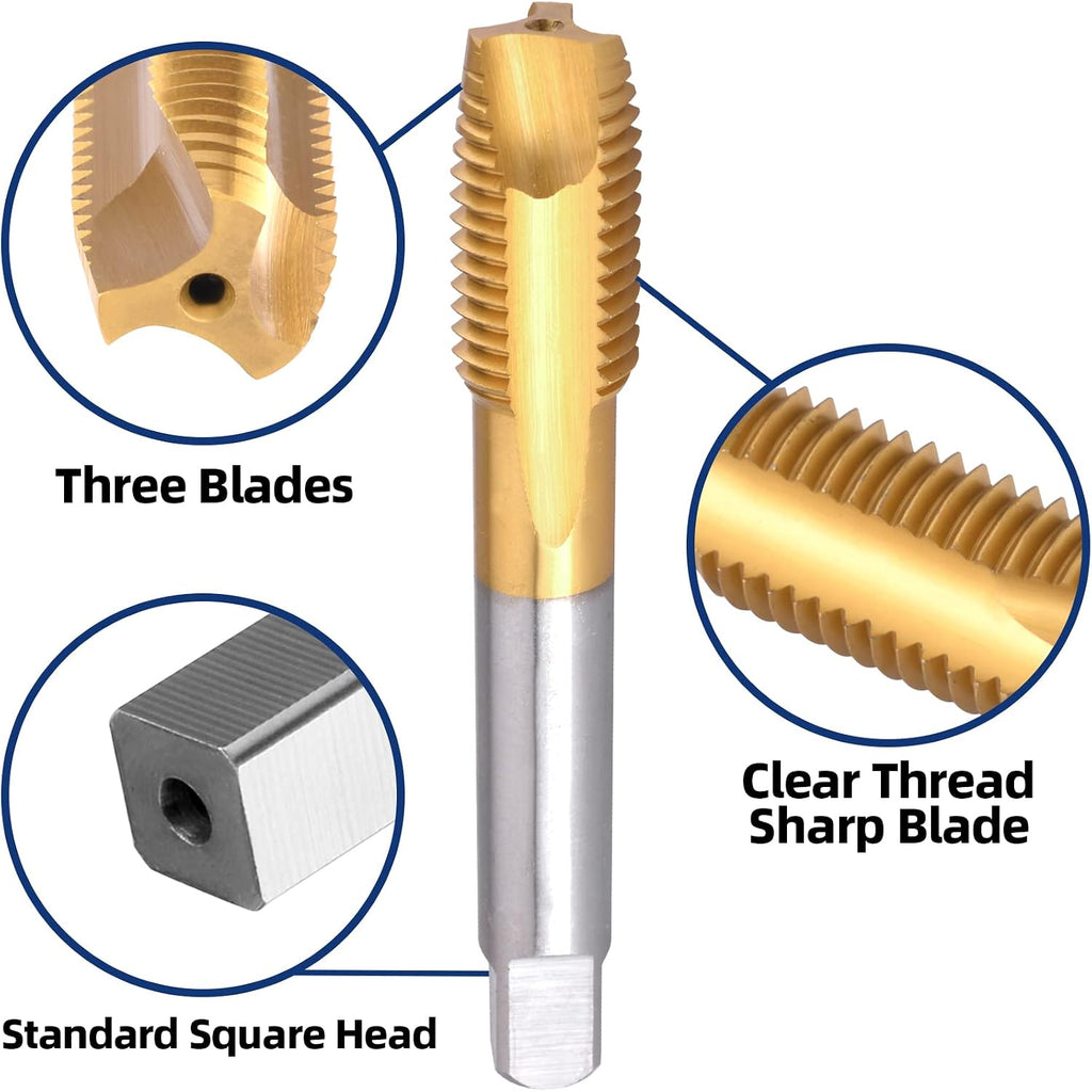 Burkit M16 Titanium Coated Spiral Point Tap