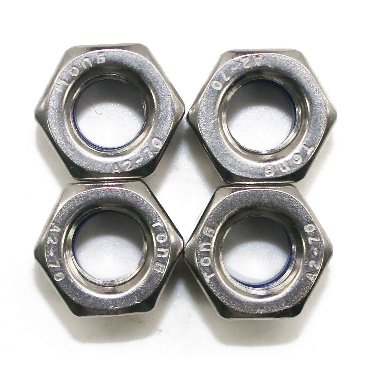 Fullerkreg M5 x 0.8mm Self-Locking Nylon Insert Hex Lock Nuts