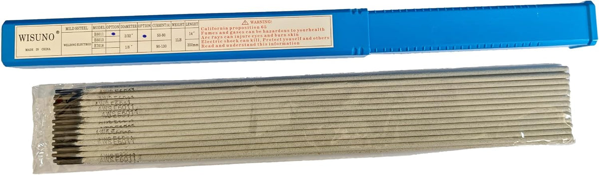 Welding Rods,E6011 3/32'' 1LB,Carbon Steel Stick Electrodes