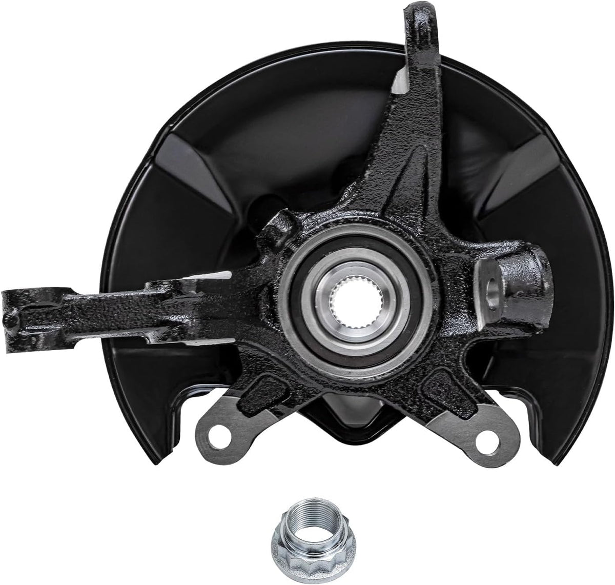 Detroit Axle - 2pc Knuckles with Wheel Hub Bearing for 06-11 Honda Civic