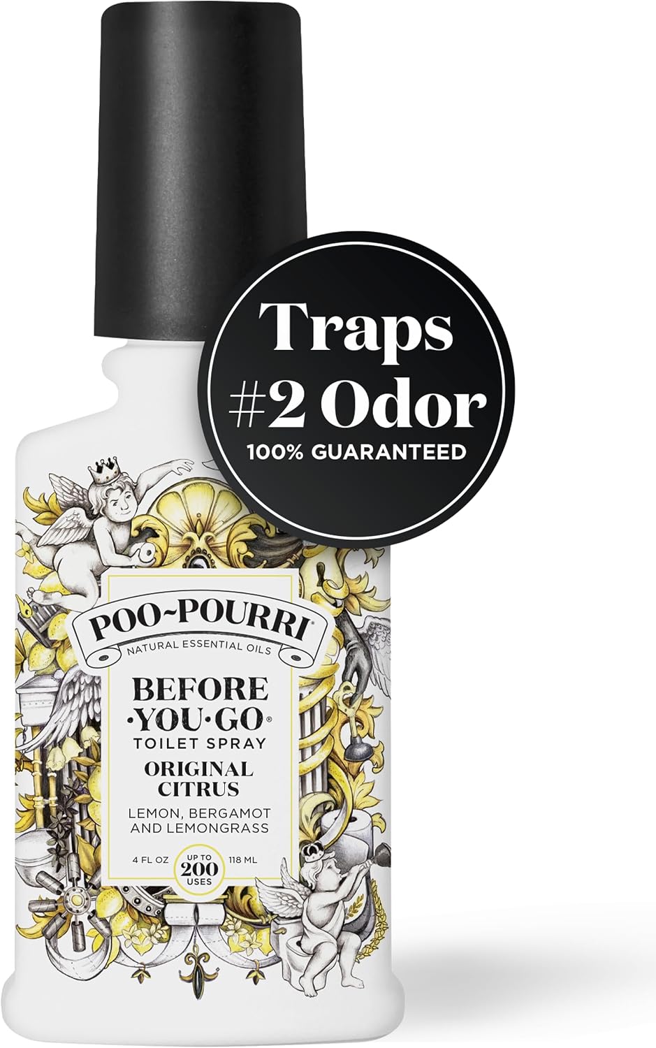 Before-You-Go Toilet Spray, Original Citrus, 4 Fl Oz