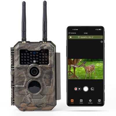E6+ WiFi Bluetooth Trail Camera, Dual Antennas