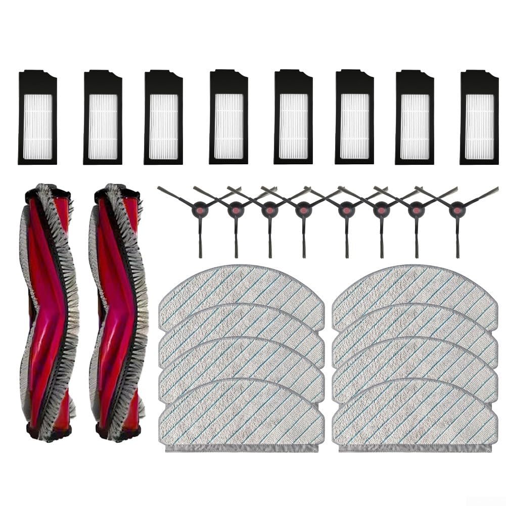 Roller Brush And Cleaning Components For Yeedi For C12 For Pro Plus Vacuum With Multiple Replacement Pieces In One Package