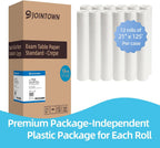 Exam Table Paper, Crepe Table Paper 21 in X 125 ft, Case of 12 Rolls-Barrier Protection-Independent Plastic
