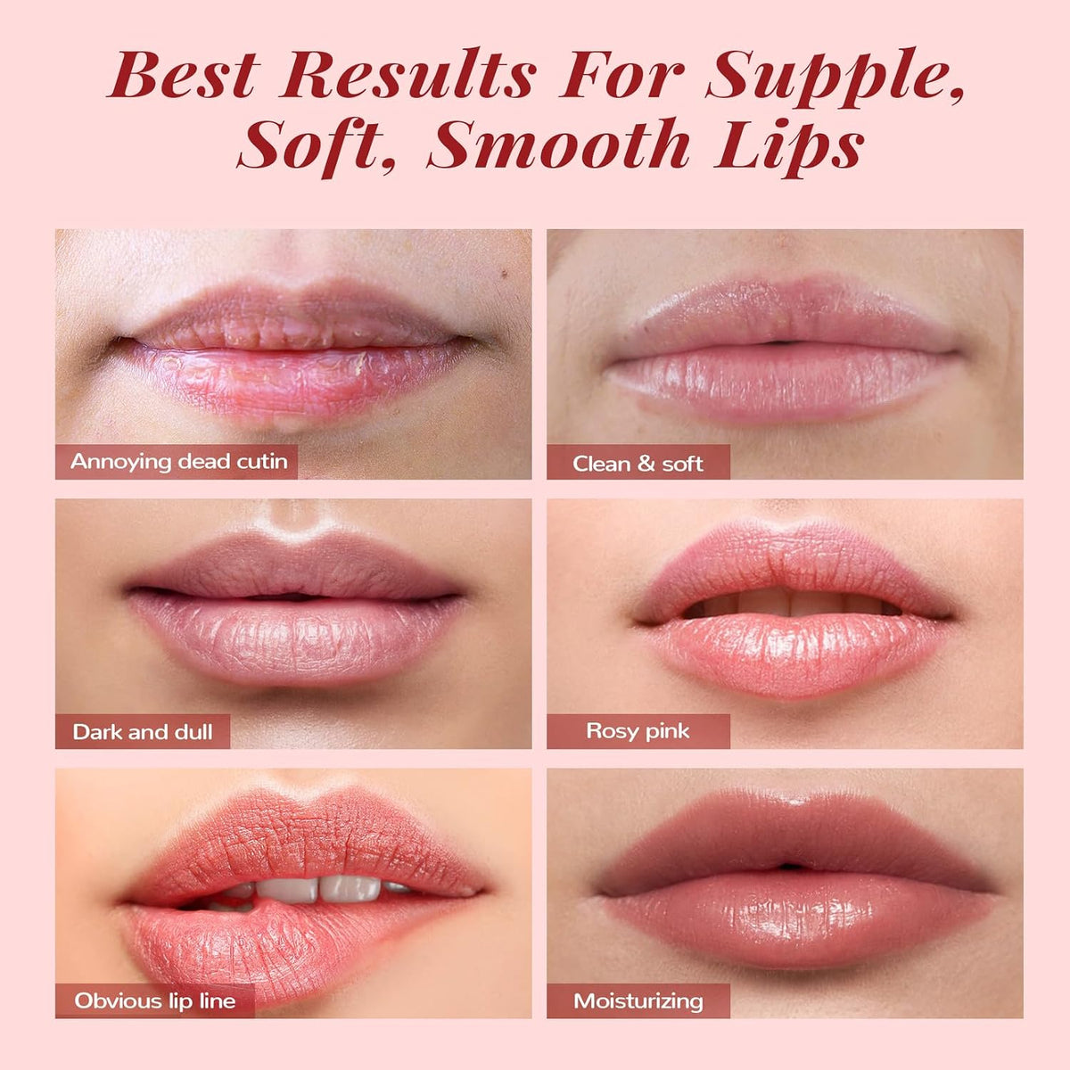 Lip Scrub & Lip Mask Set, Strawberry