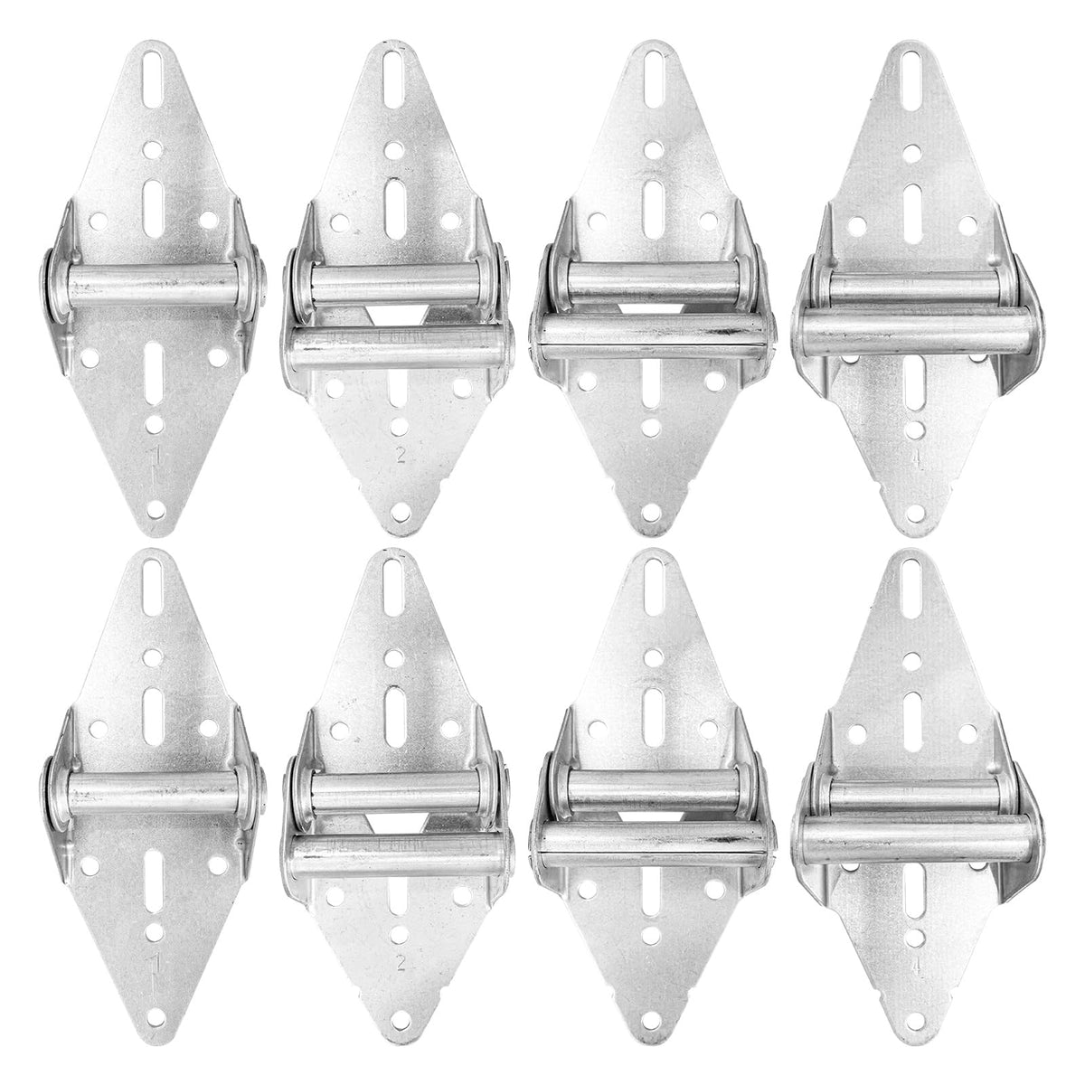 8 Pcs Garage Door Hinges #1#2#3#4