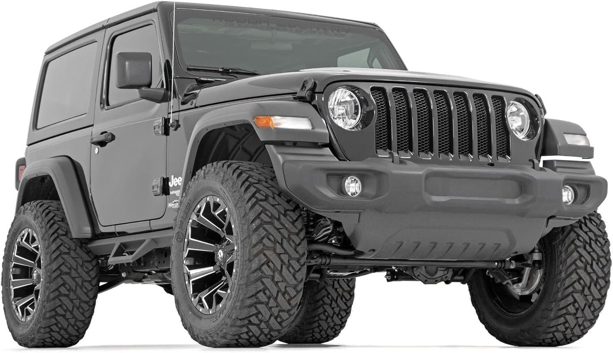 Rough Country 2.5" Lift Kit for Jeep Wrangler JL & Unlimited (2024-2025) - Includes Coil Spring Spacers