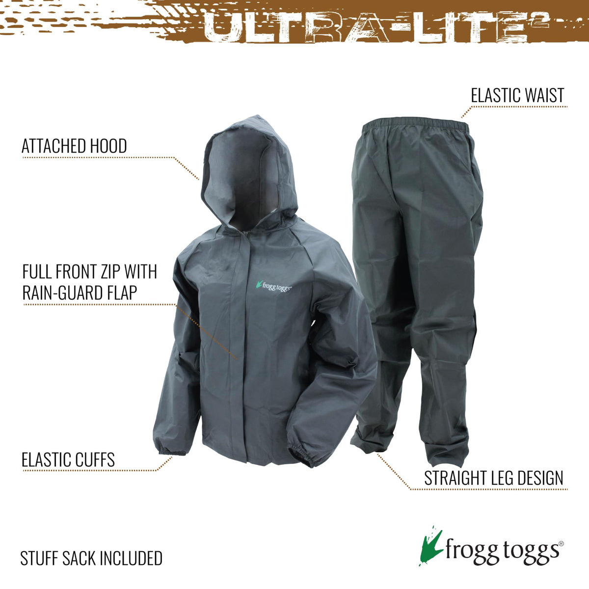 Youth Ultra-Lite2 Waterproof Breathable Protective Rain Suit