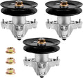 3-Pack 918-04125C Spindle Assembly with Pulley, Replaces MTD Cub Cadet Troy-Bilt Craftsman 918-04125B 918-04126A
