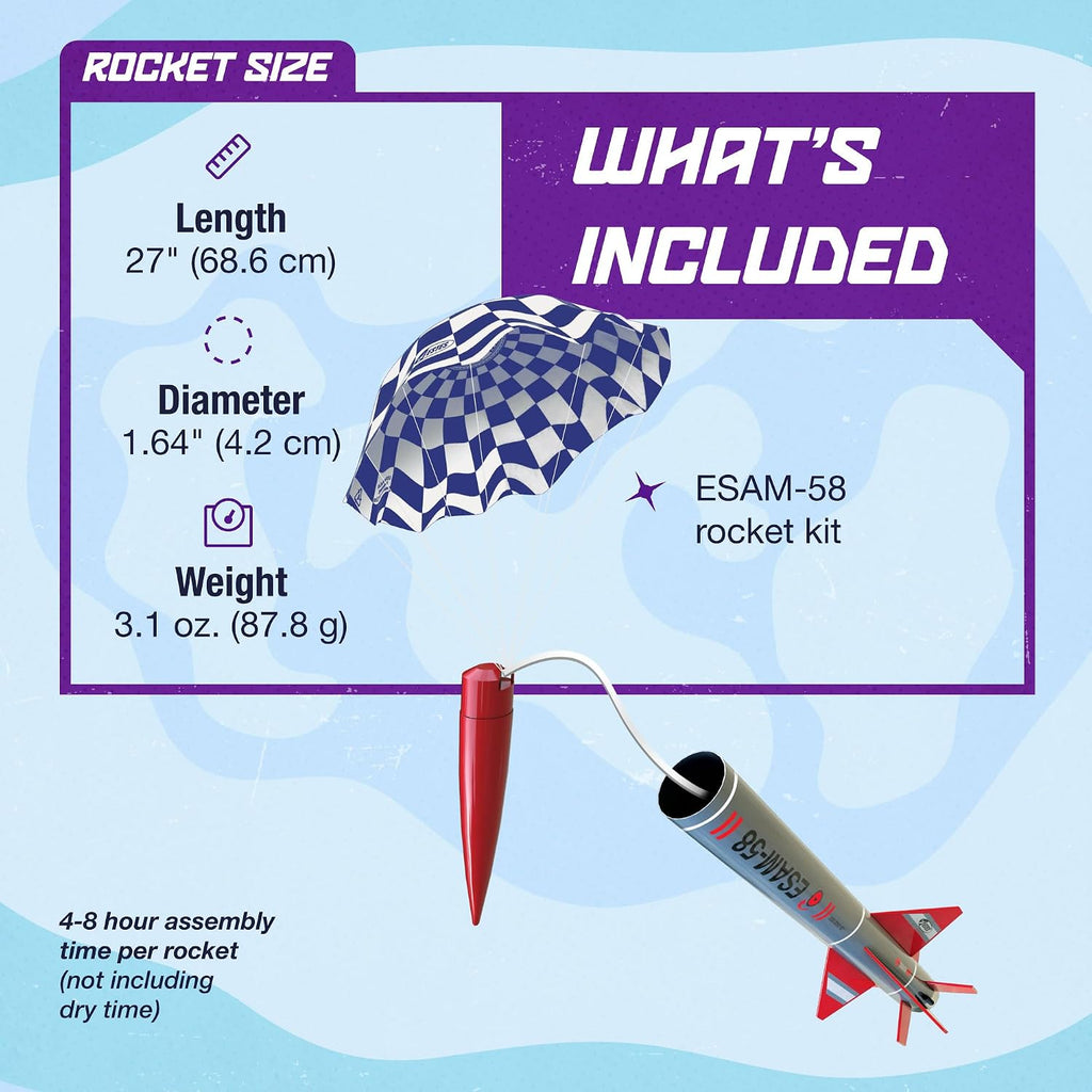 0661 ESAM-58 Advanced Model-Rocket Kit