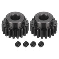 DTGN Spur Gear 1.5Mod 19 Teeth 12mm Thickness 8mm Bore 2Pcs
