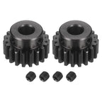 DTGN Spur Gear 1.5Mod 19 Teeth 12mm Thickness 8mm Bore 2Pcs