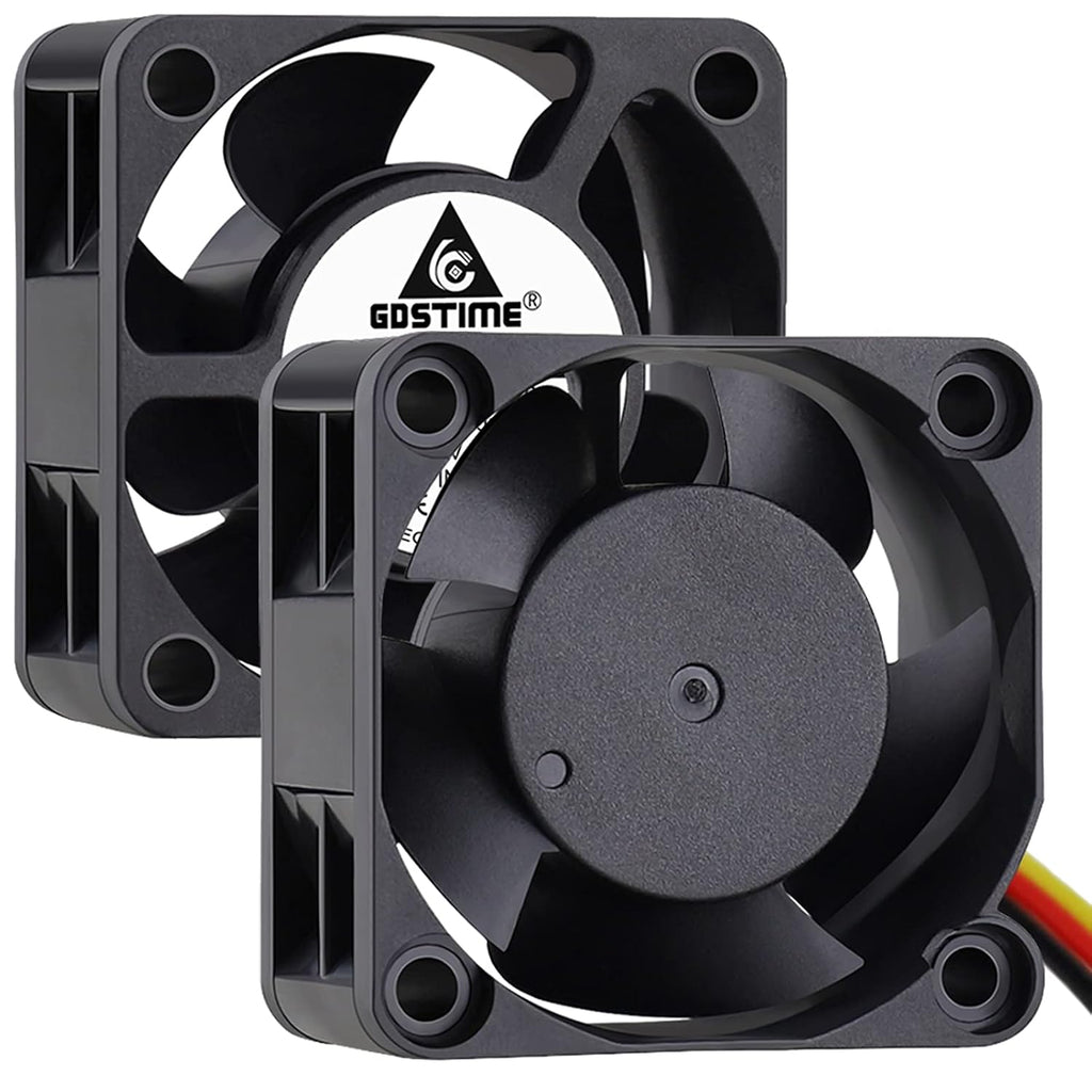GDSTIME 40mm Fan 12V 3Pin 40mm x 40mm x 20mm 4020 DC Brushless CPU Cooler