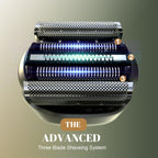 Electric Foil Shaver for Men: 3 Floating Blades & IPX7 Waterproof