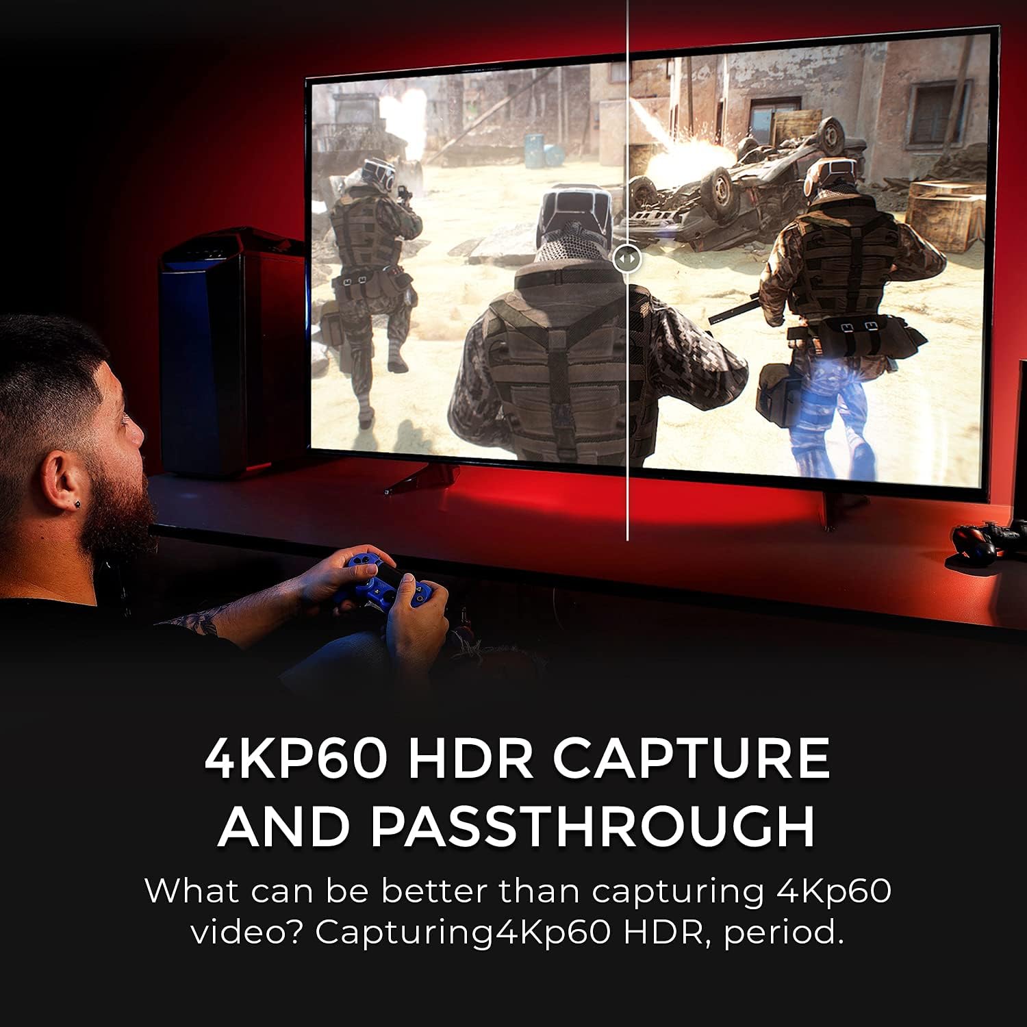 GC573 Live Gamer 4K, Internal Capture Card, Stream and Record 4K60 HDR10 with ultra-low latency on PS5, PS4 Pro, Xbox